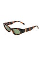 view 2 of 2 The Stealth Sunlgasses in Ombre Tort & Khaki Mono Polarized