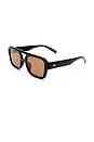 view 2 of 3 GAFAS DE SOL SUBZERO in Black & Brown Mono Polarized