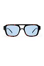 view 1 of 3 Subzero Sunglasses in Tort & Blue Tint