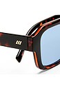 view 3 of 3 Subzero Sunglasses in Tort & Blue Tint