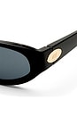 view 3 of 3 GAFAS DE SOL POPALICIOUS in Black & Smoke Mono