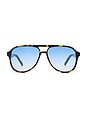view 1 of 3 Tragic Magic Sunglasses in Tokyo Tort & Blue Gradient