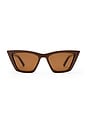 view 1 of 3 LUNETTES DE SOLEIL VELODROME in Cocoa & Brown Mono Polarized