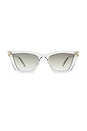 view 1 of 3 Velodrome Sunglasses in Smoke & Khaki Gradient