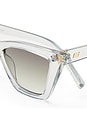 view 3 of 3 Velodrome Sunglasses in Smoke & Khaki Gradient