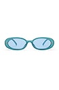 view 1 of 3 LUNETTES DE SOLEIL OUTTA LOVE in Blue Pearl & Blue Tint