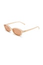 view 2 of 3 LUNETTES DE SOLEIL HONEY POT in Nude & Chocolate Mono