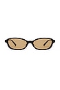 view 1 of 3 GAFAS DE SOL HONEY POT in Black & Brown Mono
