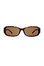 view 1 of 3 Gigglemug Sunglasses in Tort & Brown Mono