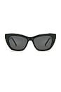 view 1 of 3 LUNETTES DE SOLEIL LUMEN in Black & Smoke Mono Polarized