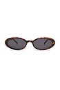 view 1 of 3 Magnifique Sunglasses in Dark Tort & Smoke Mono