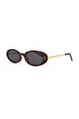 view 2 of 3 Magnifique Sunglasses in Dark Tort & Smoke Mono