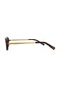view 3 of 3 Magnifique Sunglasses in Dark Tort & Smoke Mono