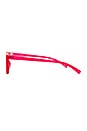 view 3 of 3 x Adam Selman The Last Lolita in Opaque Red & Silver Mirror