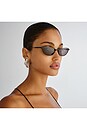 view 5 of 7 Thorned Sunglasses in Black