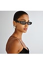 view 6 of 5 Belladonna Sunglasses in Black