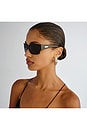 view 5 of 5 Salacious Sunglasses in Black