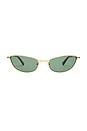 view 1 of 7 Thorned Sunglasses in Gold