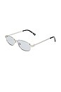 view 2 of 7 Torrid Sunglasses in Silver