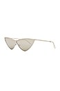 view 2 of 3 LUNETTES DE SOLEIL THE FUGITIVE in Silver & Silver Mirror