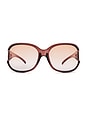 view 1 of 3 Bolshy Sunglasses in Chocolate Fire Grad