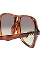 view 3 of 3 Fortune Teller Sunglasses in Toffee Tort & Khaki Grad