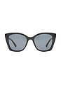 view 1 of 3 Incantation Sunglasses in Black & Smoke Mono