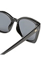 view 3 of 3 Incantation Sunglasses in Black & Smoke Mono