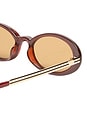 view 3 of 3 Magnifique Sunglasses in Cocoa & Mocha Tint