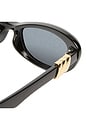 view 3 of 3 The Whisperer Sunglasses in Black & Smoke Mono Polarized