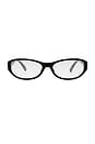 view 1 of 3 Dont Cha Sunglasses in Black & Smoke Grad