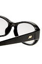 view 3 of 3 Dont Cha Sunglasses in Black & Smoke Grad