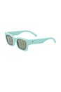 view 2 of 3 Shmood Sunglasses in Ice Blue & Khaki Mono Polarized