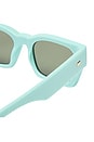 view 3 of 3 Shmood Sunglasses in Ice Blue & Khaki Mono Polarized