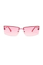 view 1 of 3 GAFAS DE SOL in Pink Chrome & Pink Gradient