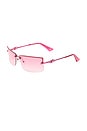 view 2 of 3 GAFAS DE SOL in Pink Chrome & Pink Gradient