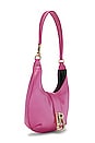 view 3 of 4 Cindy Baguette Bag in Flamingo Pink