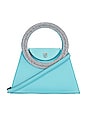 view 1 of 5 Small Trapezio Bag in Turquoise
