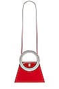 view 1 of 5 Trapeze Small Bag in Patent Red & Strass Crystal