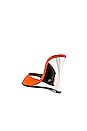 view 3 of 5 Lola Mule in Nappa Orange
