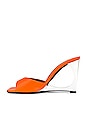 view 5 of 5 Lola Mule in Nappa Orange