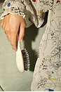 view 7 of 10 BROSSE À CHEVEUX SMALL BRUSH N03 in Creamy White