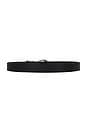 view 2 of 3 Emery Leather Belt in Black