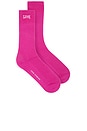 view 1 of 2 Rib Socks in Pink