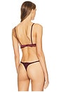view 3 of 4 LOVE LACY ブラレット in Burgundy