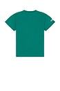 view 2 of 4 The NYC Tequila & Tennis Tee in Green & White