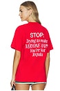 view 1 of 4 The Happy Tee in Red
