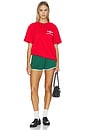 view 4 of 4 The Happy Tee in Red