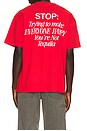 view 1 of 4 T-SHIRT THE HAPPY in Red