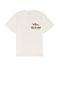 view 4 of 4 T-SHIRT THE HELL OF A RIDE in Blanc White
